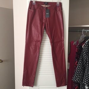 NWT Very J Vegan Leather Pants